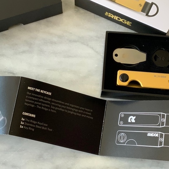 The Ridge 24 Karat Gold Key Case - Picture 9 of 11